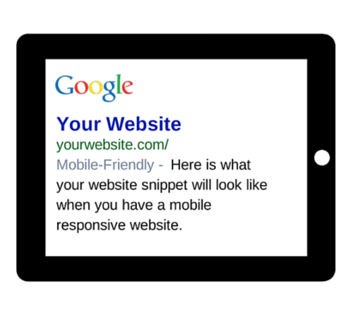 Google mobil-barát címke